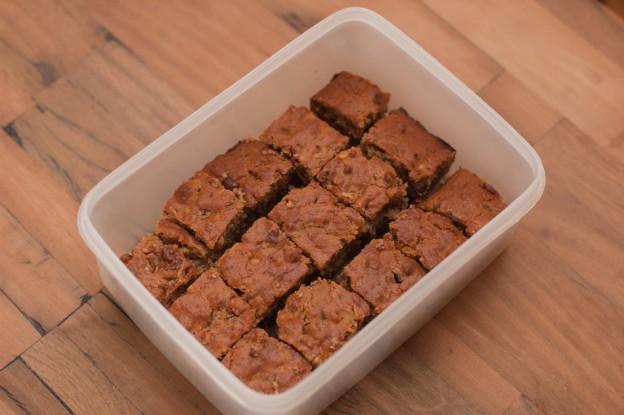 Date-Nut Cake Squares or Date-Nut bread